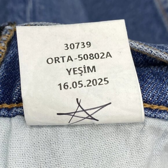 NEW FAVORITE DAUGHTER Valentina High Rise Mini Boot Jeans Size 28 Dark Blue - Picture 11 of 15